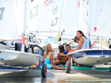 Day 2 Laser 4.7 Youth Championship: Balatonfüred, Hungary 2013