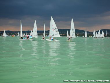 Day 2 Laser 4.7 Youth Championship: Balatonfüred, Hungary 2013