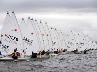 World Laser Radial Youth Championships 2010 Largs © Mark Turner