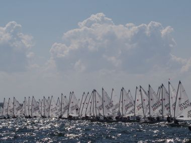 Laser Radial Men's World Championship 2014 © ShutterSail - Robert Hajduk Sailing Photography