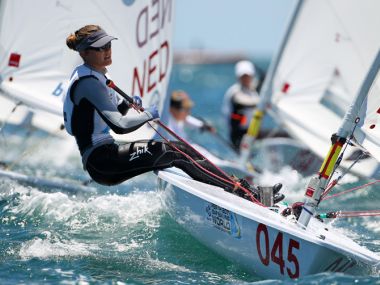 Powrie NZL - Laser Radial Women, ISAF Worlds 2011